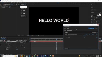 Animation Composer part 3: 3D transitions and text transition