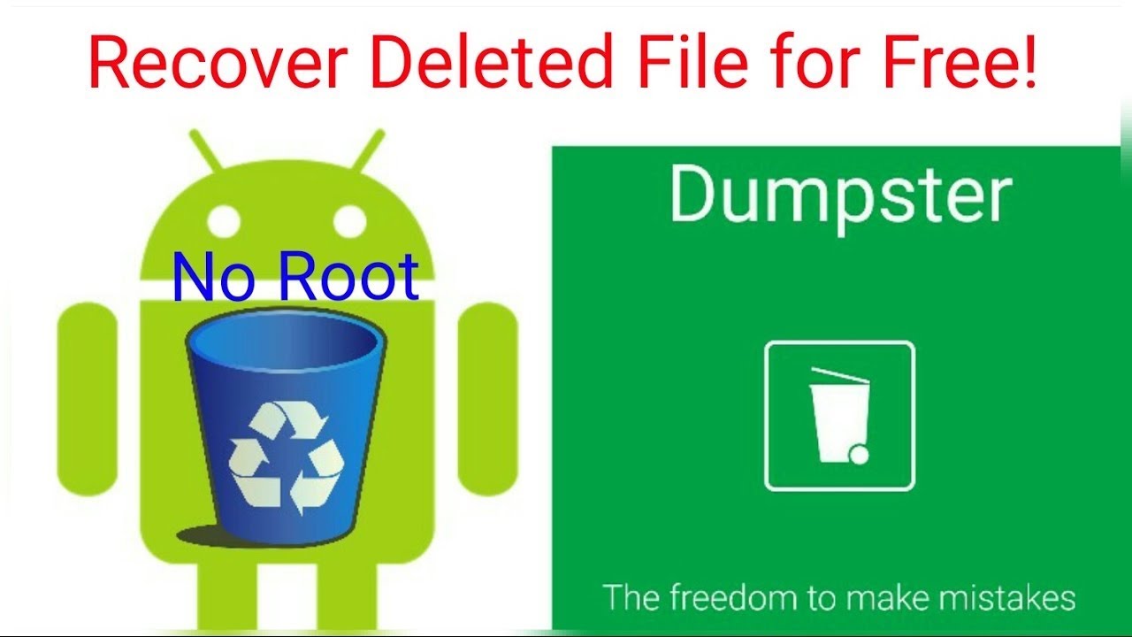 How To Recover Deleted Files on Android 2017 No Root - YouTube