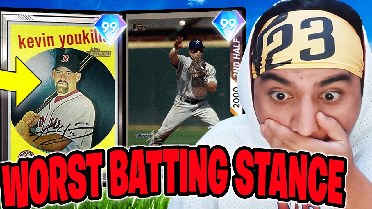 I USED THE WORST BATTING STANCE AT *EVERY* POSITION... YouTube