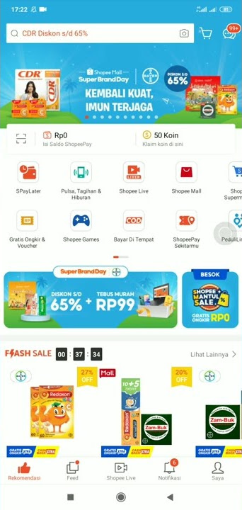 SMS (SHOPEE Mantup sale)