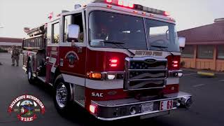 Sac Metro Fire "Denny's LIVE Fire Training"