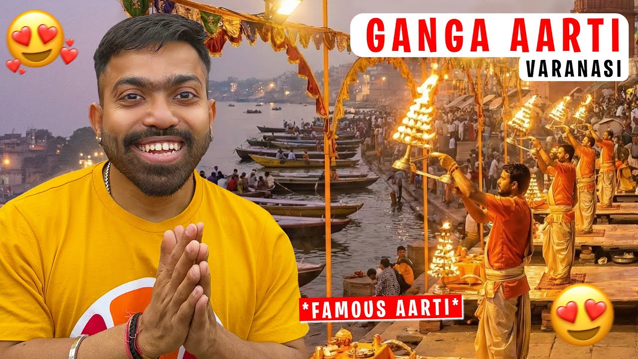 Ganga Aarti - Varanasi 😍 | Maza Aa Gaya *Goosebumps*