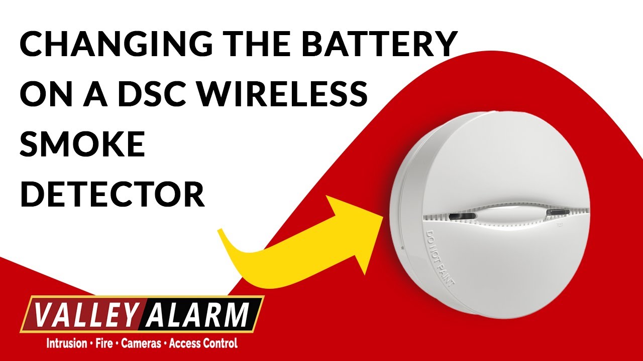 DSC PG9926 Super Easy DSC Neo Wireless Smoke Detector Battery