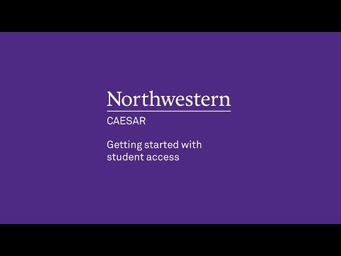 Getting Started in CAESAR - Student Access