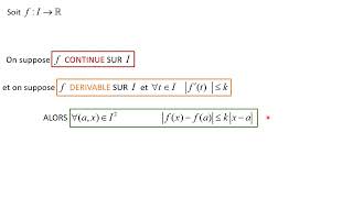 Csq 3 : Intégration de |f'(t)| inférieur à k , voire même, avec restriction, supérieure à k