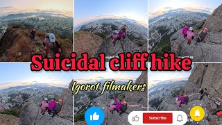 Suicide cliff hike look at the viewpoint on Kowloon Peak in Hong Kong. #shorts #viral #nature 