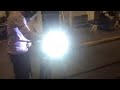 Blowing up pop cans with tig welder