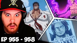 One Piece Episode 955, 956, 957, 958 Reaction - EMPEROR BOUNTIES REVEALED