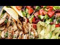 Lemon Herb Mediterranean Chicken Salad