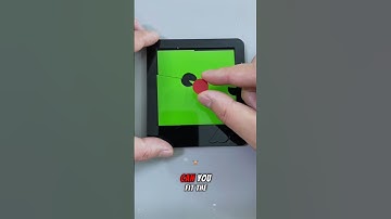 Can you fit the Red piece into the frame? #brainteaser #puzzle #iqtest #puzzlesolving