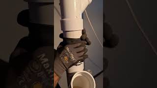 How to tie-in to a PVC plumbing drain stack to add a new drainage branch Profile