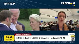 Украина и агрессия России была в центре внимания на саммите G7 | FREEДОМ - UATV Channel