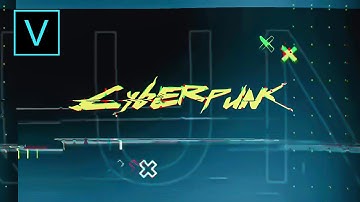 Create Cyberpunk Style Glitch Intro/Effect in Sony Vegas Pro | No Plugins