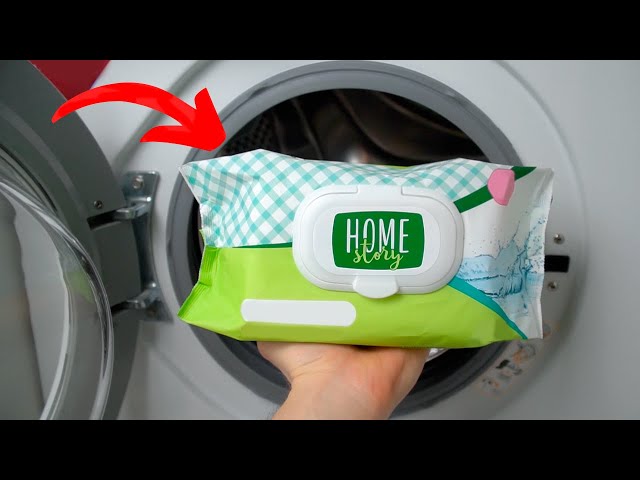 Put Wet Wipes in the Washer, See What Happens to Your Clothes 