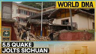 China's Sichuan Hit by 5.5 Quake, 13 Injured | World DNA | WION