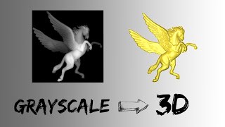 How to create 3D from grayscale image