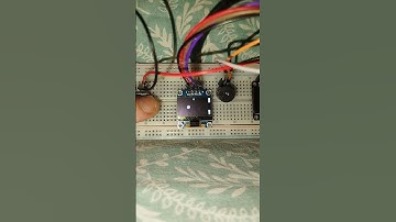 flappy bird in esp32 with oled 0.96 screen and buzzer #oled #reels #shorts #esp32  #flappingbird