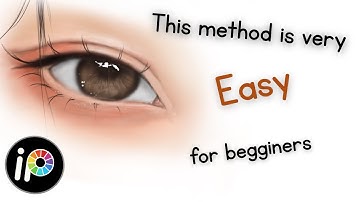 Easy Eye Drawing Tutorial in Ibis Paint X – Beginner Friendly Guide
