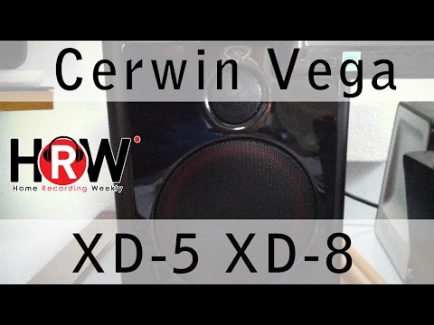 Cerwin Vega XD5 Monitors, XD8s Subwoofer