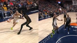 Caitlin Clark gets steal and scores first bucket in WNBA debut and fans loved it