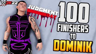 100 Finishers To Dominik Mysterio - Wwe 2K22