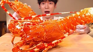 sub)MUKBANG★GIANT KING CRAYFISH 3.3KG!!EAT★SEAFOOD REAL SOUND EATING SHOW [SIO ASMR]