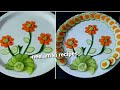 Beautiful salad decorations ideas for school students and kids by neelam ki recipes