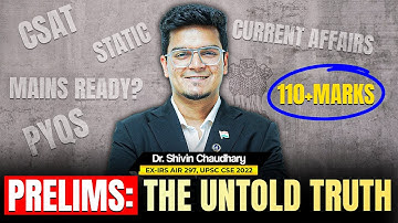 Must Do Things to Clear UPSC Pre 2026 | Dr. Shivin Chaudhary