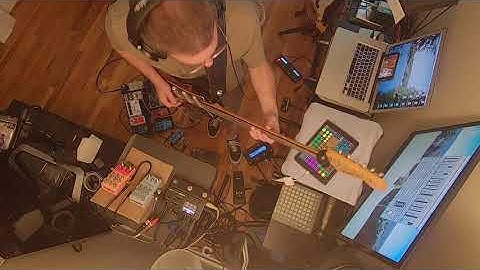 Blooper and Mood experiments with Midi - TouchOSC and Morningstar MC8