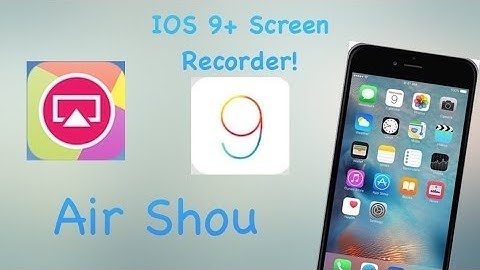 How to get Airshou on IOS 9 and higher (Problem fixed!)