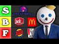 The ultimate fast food tier list ranking