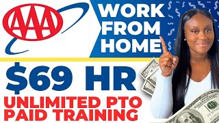 Make Up To $69/HR WFH | AAA Remote Jobs | High Paying Work From Home Jobs