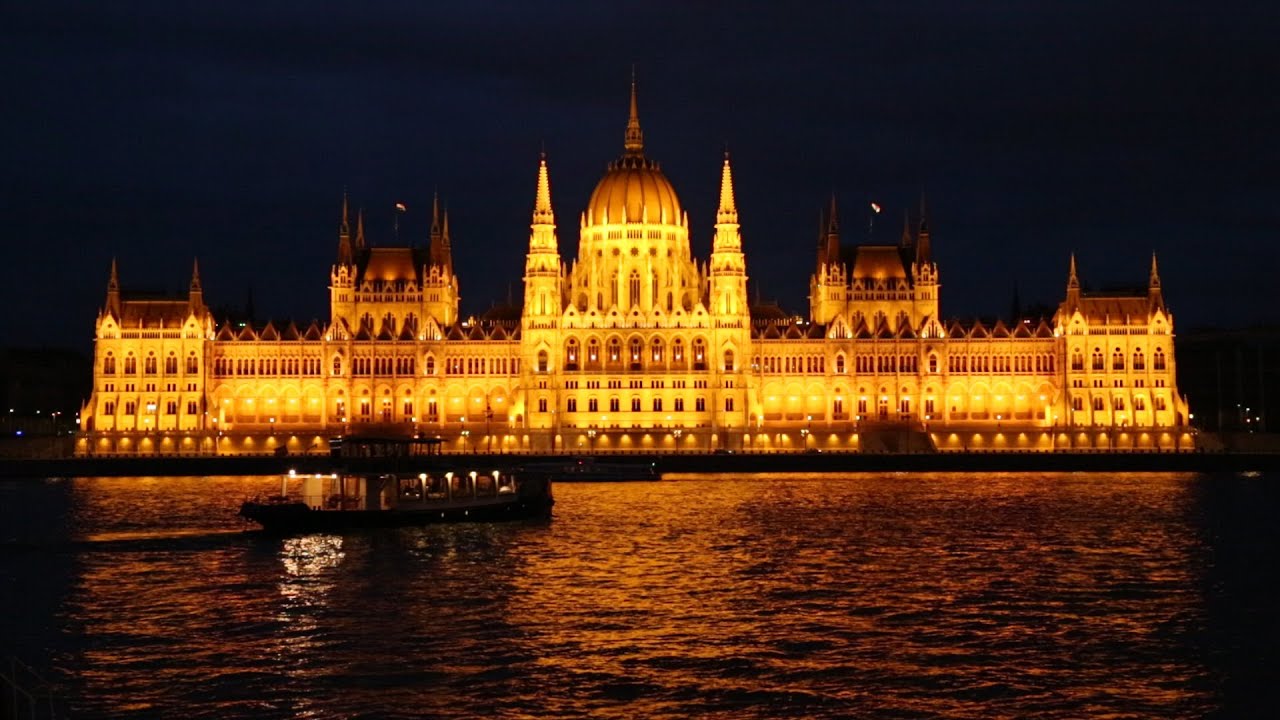  Budapest Parliament  on the Danube YouTube