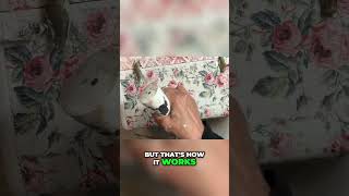 Effortless Inlay Removal: Water Mist Trick Revealed! #shorts