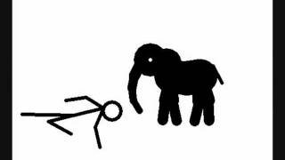 man attacked by elephant