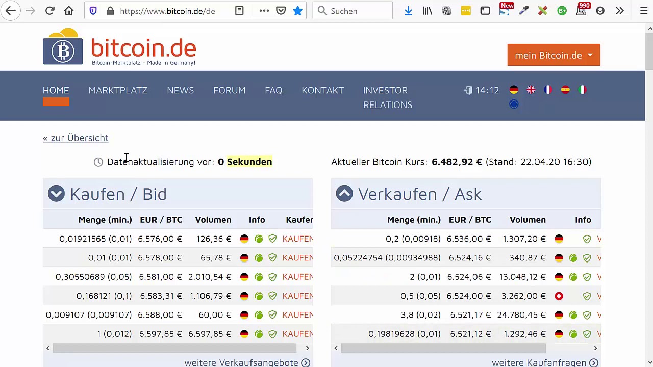 Update New  Wie kaufe ich Bitcoins? ... mit bitcoin.de und Fidor Bank Express-Handel per EU-Banküberweisung
