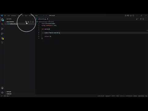 hello world in C++ || first program in CPP