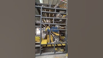 Egg tray production line with six layers metal dryer #shorts #manufacturing #eggtraymachine