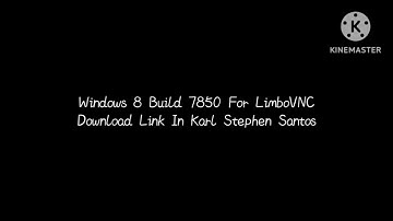 Windows 8 Build 7850 For LimboVNC x86 pc emulator December 2023