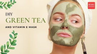 Say Goodbye to Dull Skin! DIY Green Tea & Vitamin E Face Mask for Glowing Results & ✨FLAWLESS SKIN✨