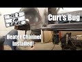 Curts Bug Part 14 - Heater Channel Installed
