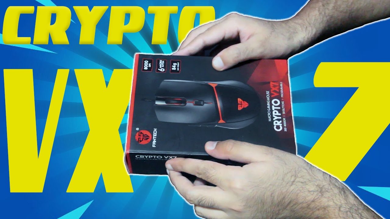[ Fantech CRYPTO VX7 Gaming Mouse ] MACROS & RGB MOUSE | UNBOXING & REVIEW  | In Urdu-Hindi