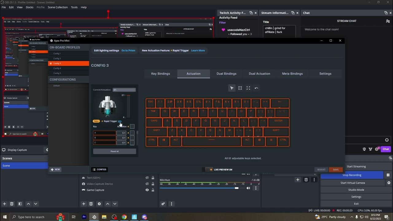New SteelSeries UPDATED ACTUATION and RAPID TRIGGER UPDATE YouTube