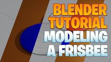 Modeling a frisbee - Blender Tutorial