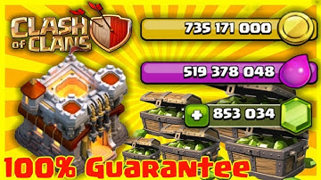 clash of clans  2017 100% unlimited gem