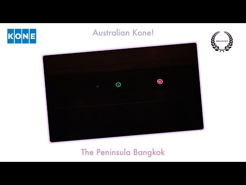 (R01) The Peninsula Bangkok | EPL Kone Traction Elevator [Garden Access]