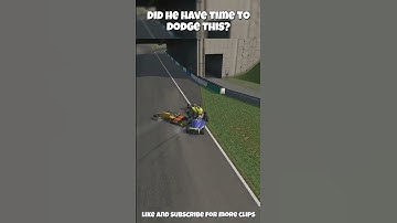 iRacing Community Clips - Could he of dodged this?