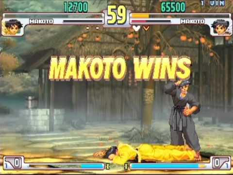 SFIII: 3rd Strike - Makoto [Jaiko] vs Makoto [Mimora]