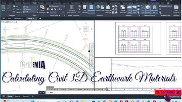 Calculating Earthworks Materials in Civil 3D