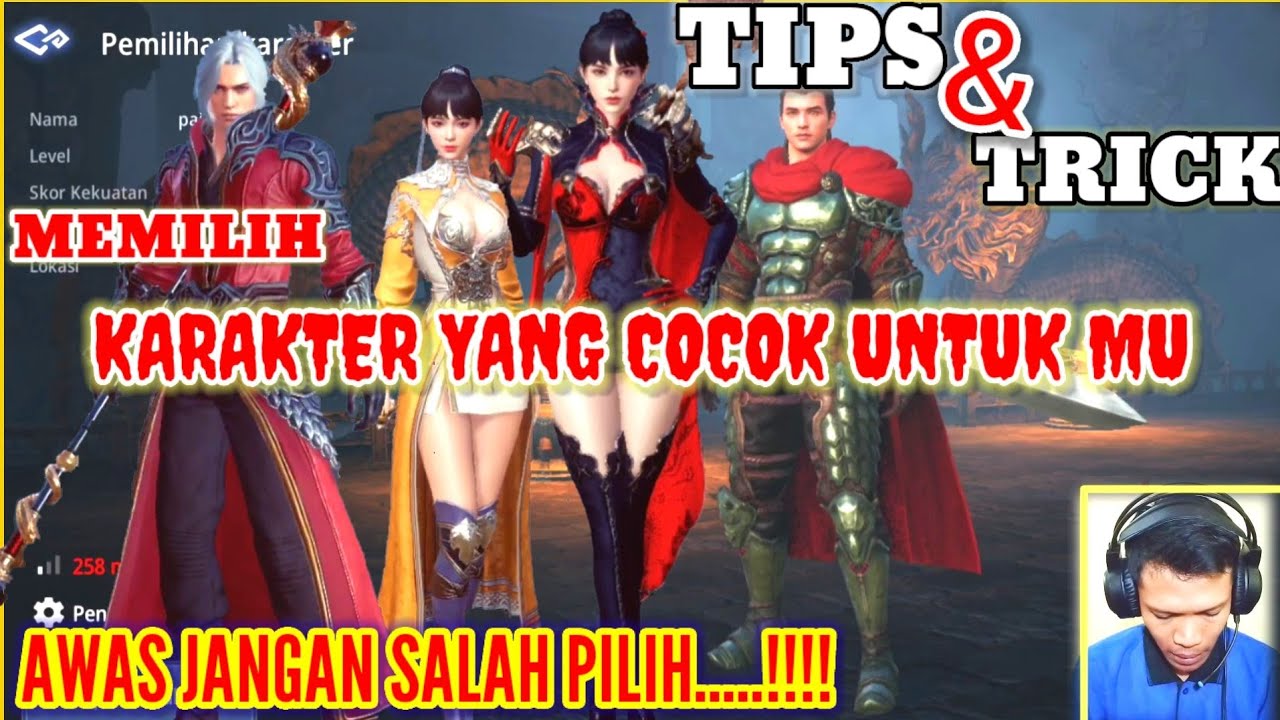 MIRA4 . TIPS &TRICK MEMILIH KARAKTER GAME MIR4